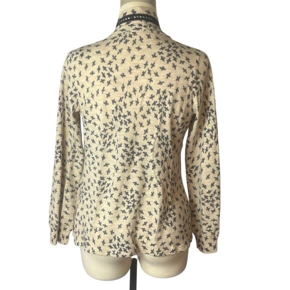 Sparrow for Anthropologie Soft Soaring Bird Sweater Cardigan Women’s Small Wool - Picture 2 of 9